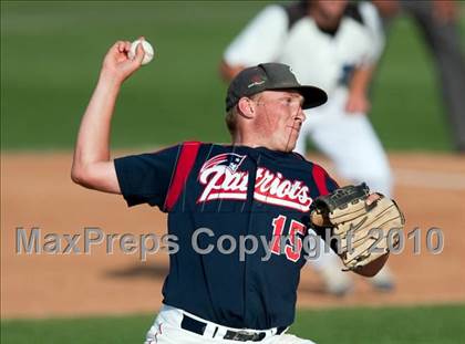 Thumbnail 2 in Oxford Academy vs. Desert Christian (CIF SS D6 Final) photogallery.