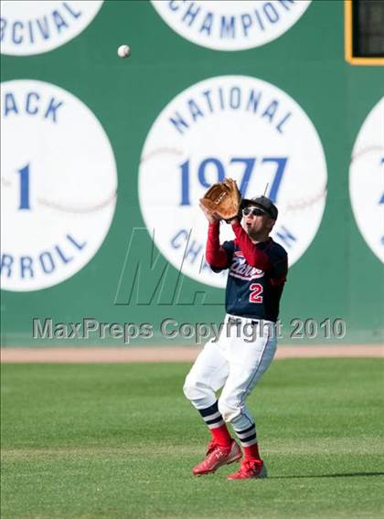 Thumbnail 2 in Oxford Academy vs. Desert Christian (CIF SS D6 Final) photogallery.