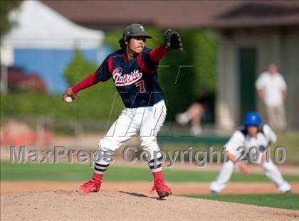 Thumbnail 2 in Oxford Academy vs. Desert Christian (CIF SS D6 Final) photogallery.