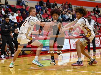 Thumbnail 2 in Lawrence Central vs Bloomington North (Fishers Holiday Classic)  photogallery.