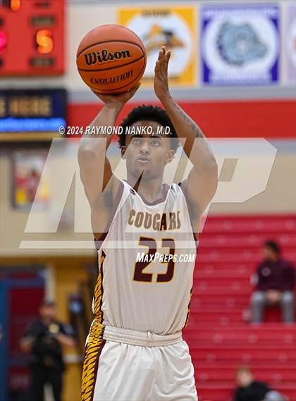 Thumbnail 1 in Lawrence Central vs Bloomington North (Fishers Holiday Classic)  photogallery.