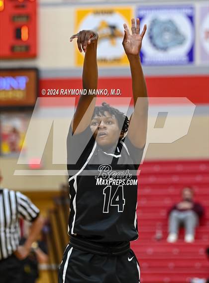 Thumbnail 2 in Lawrence Central vs Bloomington North (Fishers Holiday Classic)  photogallery.