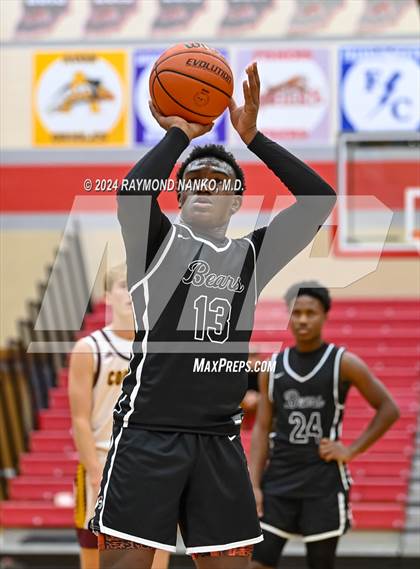 Thumbnail 2 in Lawrence Central vs Bloomington North (Fishers Holiday Classic)  photogallery.