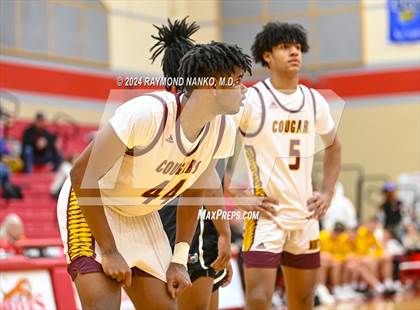 Thumbnail 2 in Lawrence Central vs Bloomington North (Fishers Holiday Classic)  photogallery.