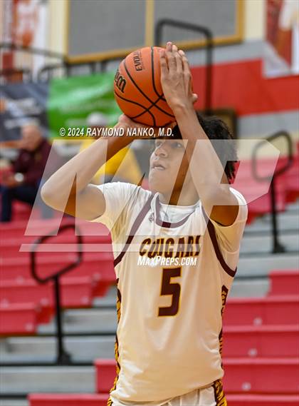 Thumbnail 1 in Lawrence Central vs Bloomington North (Fishers Holiday Classic)  photogallery.