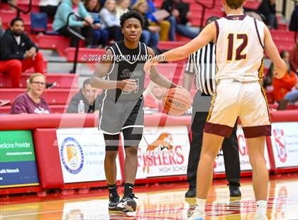 Thumbnail 2 in Lawrence Central vs Bloomington North (Fishers Holiday Classic)  photogallery.
