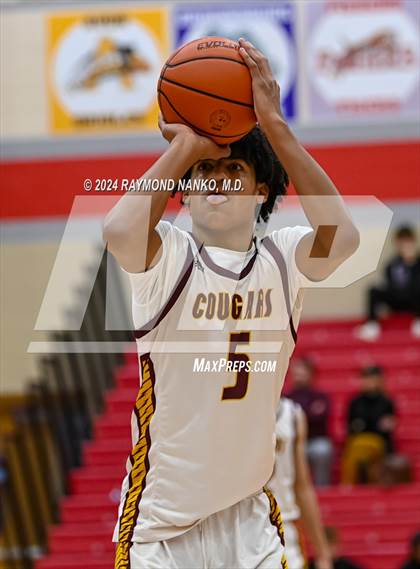 Thumbnail 2 in Lawrence Central vs Bloomington North (Fishers Holiday Classic)  photogallery.
