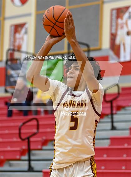 Thumbnail 2 in Lawrence Central vs Bloomington North (Fishers Holiday Classic)  photogallery.