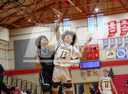 Thumbnail 1 in Lawrence Central vs Bloomington North (Fishers Holiday Classic)  photogallery.
