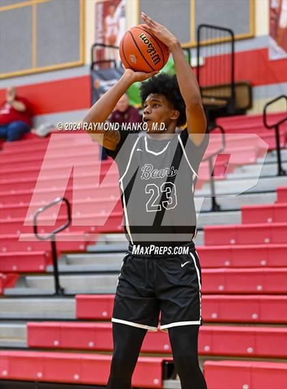 Thumbnail 1 in Lawrence Central vs Bloomington North (Fishers Holiday Classic)  photogallery.