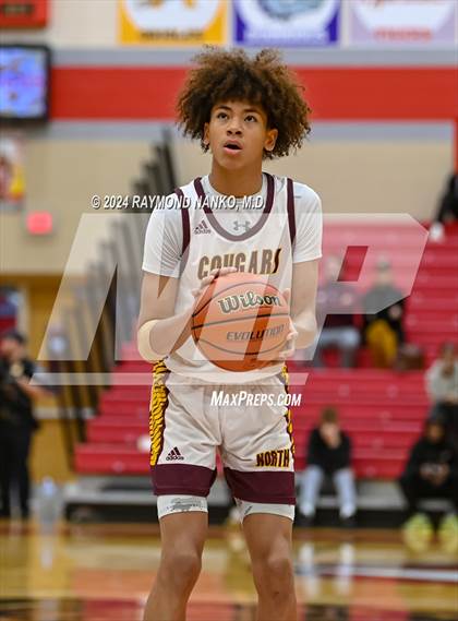 Thumbnail 3 in Lawrence Central vs Bloomington North (Fishers Holiday Classic)  photogallery.