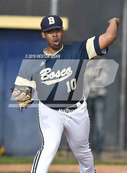 Thumbnail 2 in Mira Costa @ St. John Bosco (Newport Elks Tournament) photogallery.