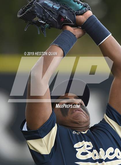 Thumbnail 1 in Mira Costa @ St. John Bosco (Newport Elks Tournament) photogallery.