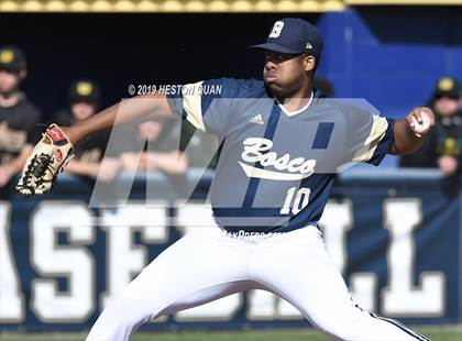 Thumbnail 1 in Mira Costa @ St. John Bosco (Newport Elks Tournament) photogallery.