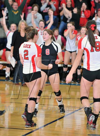 Thumbnail 3 in Clayton vs. Luck (WIAA D4 Sectional Final)  photogallery.