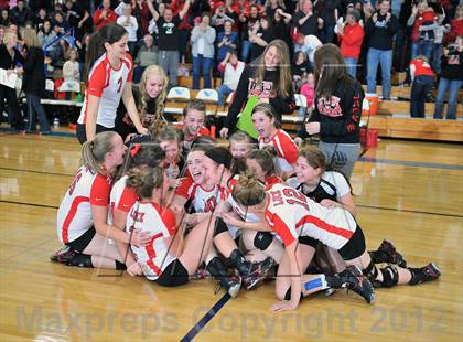 Thumbnail 3 in Clayton vs. Luck (WIAA D4 Sectional Final)  photogallery.
