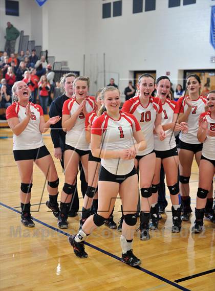 Thumbnail 2 in Clayton vs. Luck (WIAA D4 Sectional Final)  photogallery.