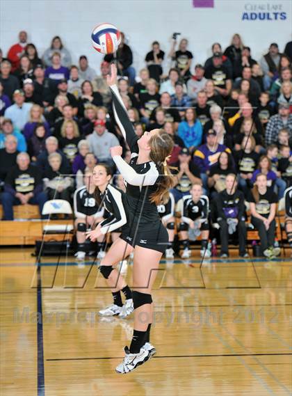 Thumbnail 1 in Clayton vs. Luck (WIAA D4 Sectional Final)  photogallery.