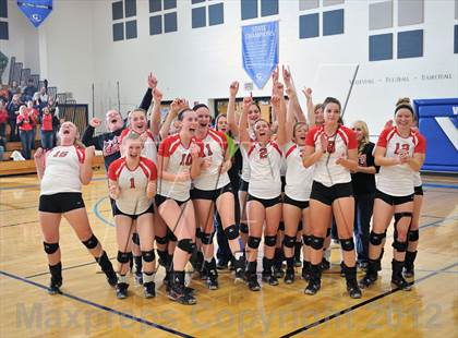Thumbnail 2 in Clayton vs. Luck (WIAA D4 Sectional Final)  photogallery.