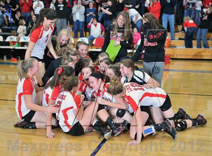 Thumbnail 1 in Clayton vs. Luck (WIAA D4 Sectional Final)  photogallery.