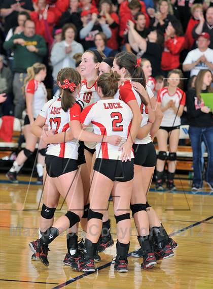 Thumbnail 1 in Clayton vs. Luck (WIAA D4 Sectional Final)  photogallery.
