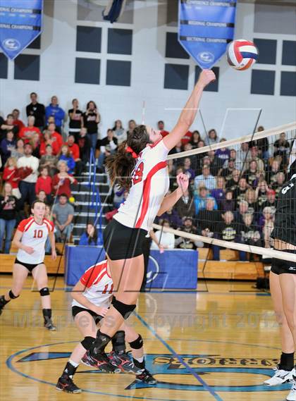 Thumbnail 2 in Clayton vs. Luck (WIAA D4 Sectional Final)  photogallery.