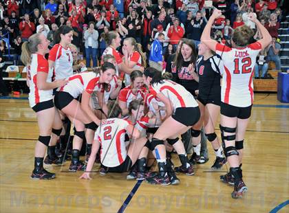Thumbnail 2 in Clayton vs. Luck (WIAA D4 Sectional Final)  photogallery.