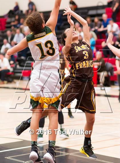Thumbnail 3 in Pinewood vs. Saint Francis (CIF CCS Open Div. Playoff) photogallery.