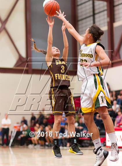 Thumbnail 2 in Pinewood vs. Saint Francis (CIF CCS Open Div. Playoff) photogallery.