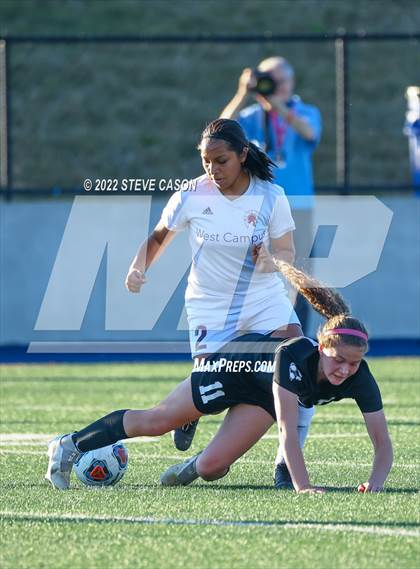 Thumbnail 2 in Colfax vs. West Campus (CIF SJS D5 Finals) photogallery.