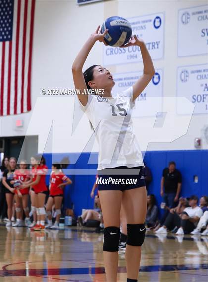 Thumbnail 3 in Burroughs vs Campbell Hall (Burbank JV Tournament) photogallery.