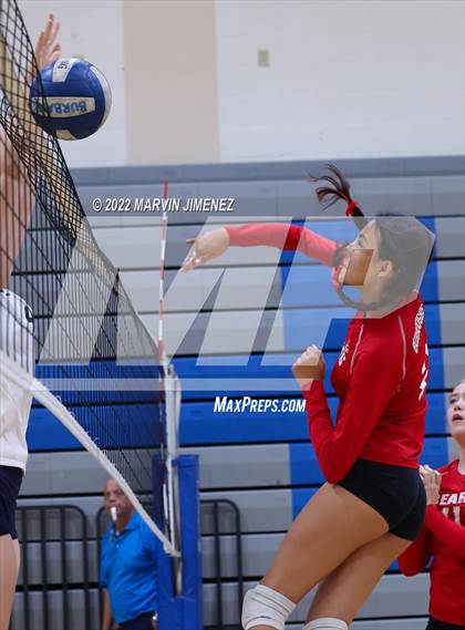 Thumbnail 1 in Burroughs vs Campbell Hall (Burbank JV Tournament) photogallery.