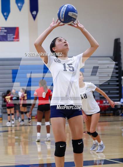 Thumbnail 1 in Burroughs vs Campbell Hall (Burbank JV Tournament) photogallery.