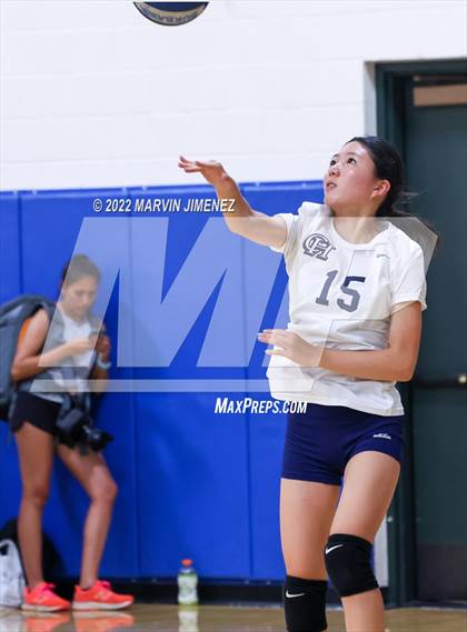 Thumbnail 2 in Burroughs vs Campbell Hall (Burbank JV Tournament) photogallery.