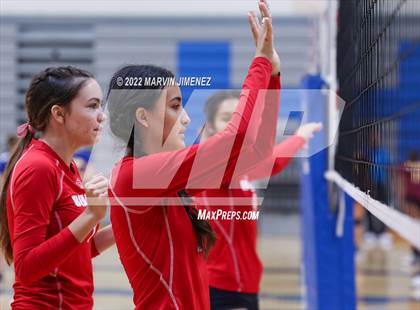 Thumbnail 1 in Burroughs vs Campbell Hall (Burbank JV Tournament) photogallery.