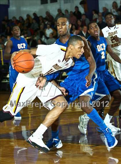 Thumbnail 3 in Orlando Christian Prep vs Mt. Vernon (Montverde Academy Invitational Tournament) photogallery.