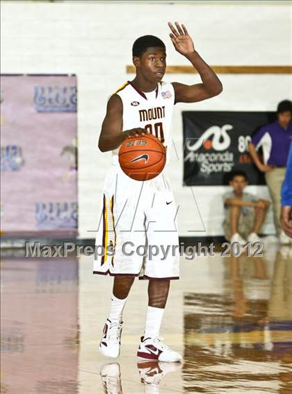 Thumbnail 3 in Orlando Christian Prep vs Mt. Vernon (Montverde Academy Invitational Tournament) photogallery.