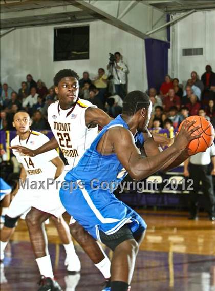 Thumbnail 1 in Orlando Christian Prep vs Mt. Vernon (Montverde Academy Invitational Tournament) photogallery.