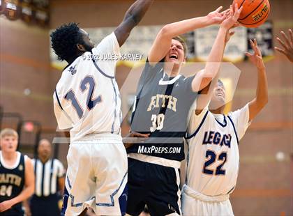 Thumbnail 2 in Legacy vs Faith Lutheran (Tarkanian Classic) photogallery.