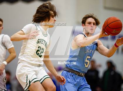 Thumbnail 3 in Gretna vs. Creighton Prep (Metro Tournament) photogallery.