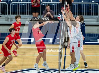 Thumbnail 2 in Fishers vs. Roncalli (IBVCA State semifinal playoff) photogallery.