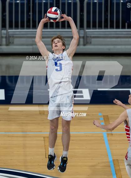 Thumbnail 2 in Fishers vs. Roncalli (IBVCA State semifinal playoff) photogallery.