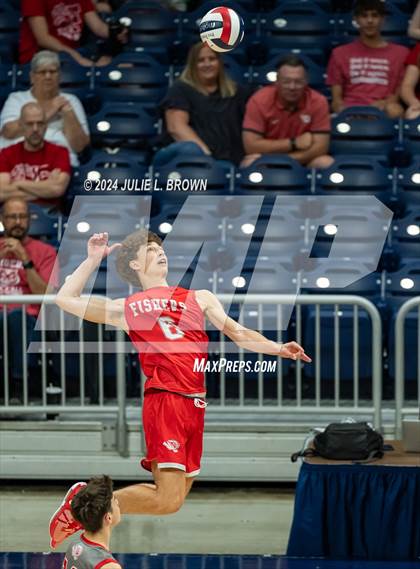 Thumbnail 3 in Fishers vs. Roncalli (IBVCA State semifinal playoff) photogallery.