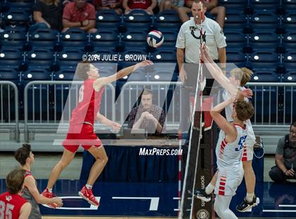 Thumbnail 3 in Fishers vs. Roncalli (IBVCA State semifinal playoff) photogallery.