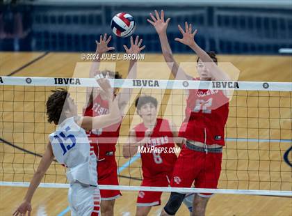 Thumbnail 2 in Fishers vs. Roncalli (IBVCA State semifinal playoff) photogallery.
