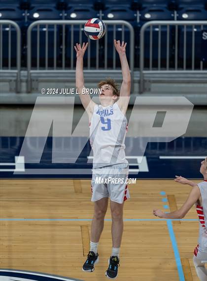 Thumbnail 3 in Fishers vs. Roncalli (IBVCA State semifinal playoff) photogallery.