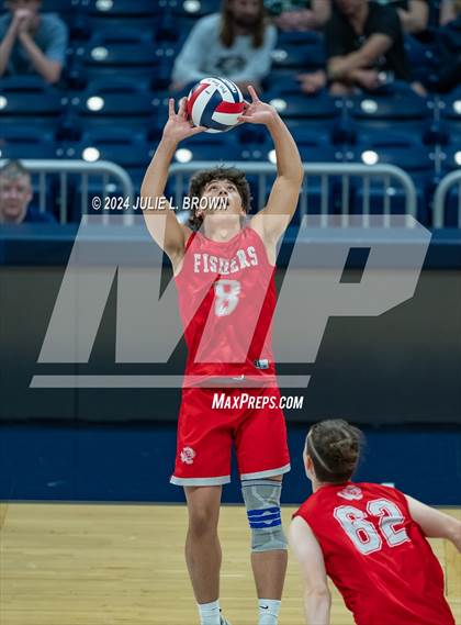 Thumbnail 1 in Fishers vs. Roncalli (IBVCA State semifinal playoff) photogallery.
