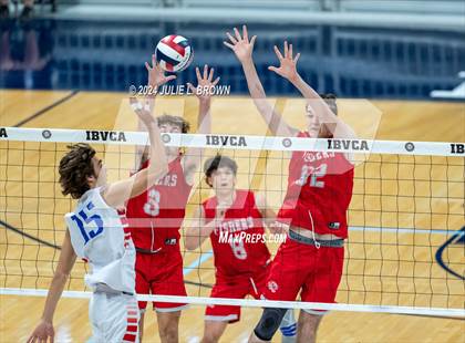 Thumbnail 1 in Fishers vs. Roncalli (IBVCA State semifinal playoff) photogallery.