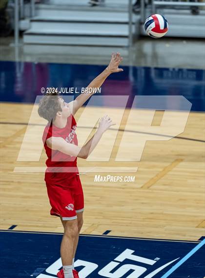Thumbnail 1 in Fishers vs. Roncalli (IBVCA State semifinal playoff) photogallery.