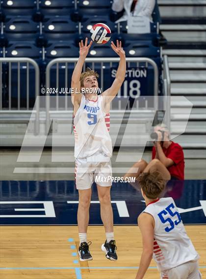 Thumbnail 2 in Fishers vs. Roncalli (IBVCA State semifinal playoff) photogallery.